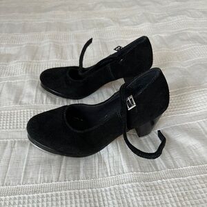 So Danca Christiane Tap Heel - Custom Black Suede